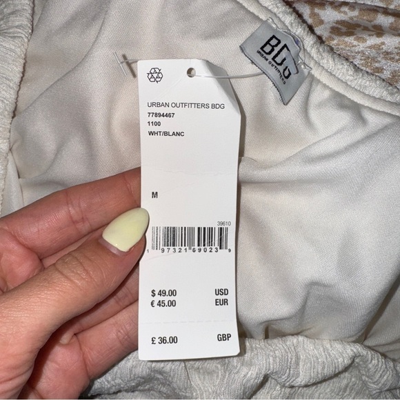 NWT BDG Asymmetric Spliced Skirt M - Picture 4 of 5